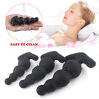 Silicone Pull Bead Back Court Anal Plug – product view 2