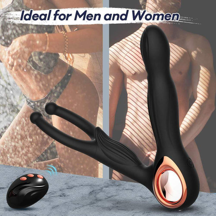Prostate Massage 10 Frequency Vibration Anal Plug – product view 4