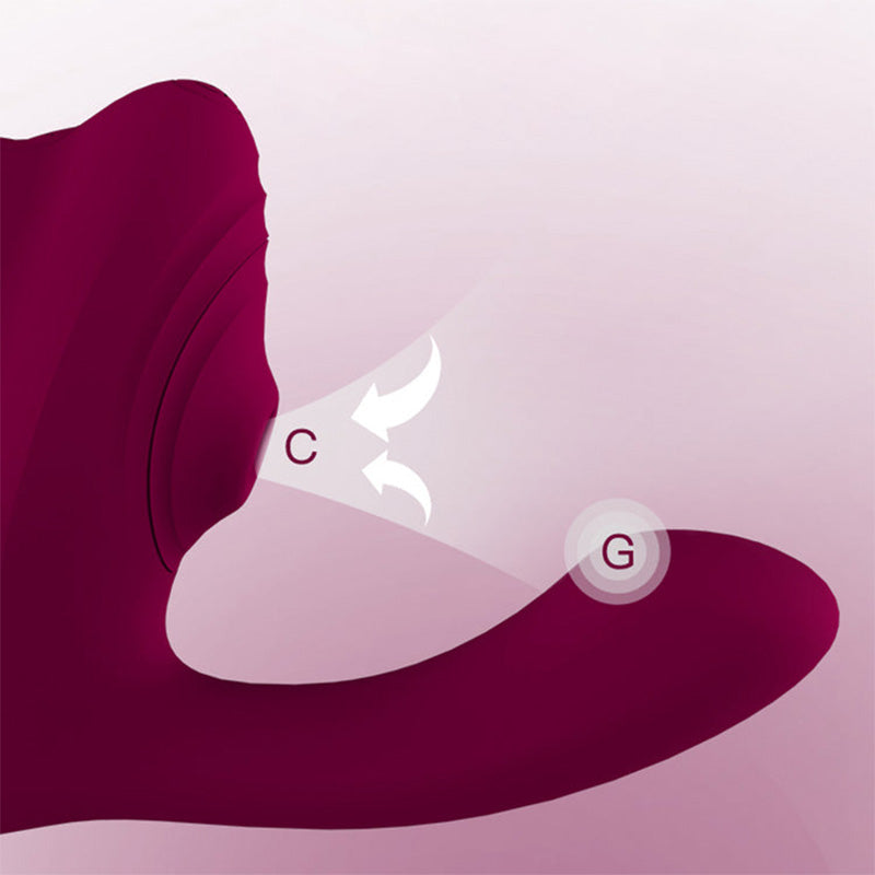 Sucking Vibrating G-spot Masturbator – product view 6