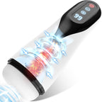 3 In 1-9 Suction & Vibration Heating Blowjob Automatic Male Stroker — product image 9